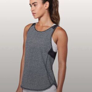 LULULEMON ATHLETICA Sculpt Tank II Monochromatic Size S